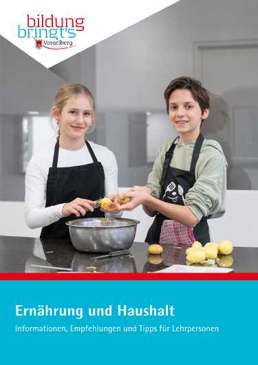 Broschüre Ernährung und Haushalt